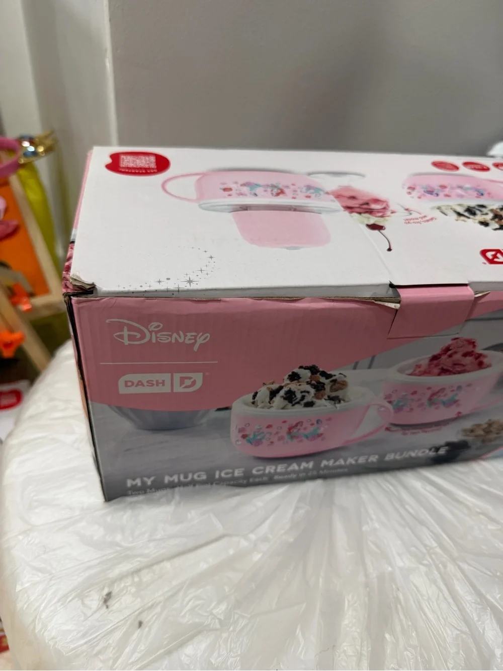 Disney My Mug Ice Cream Maker Bundle Pink